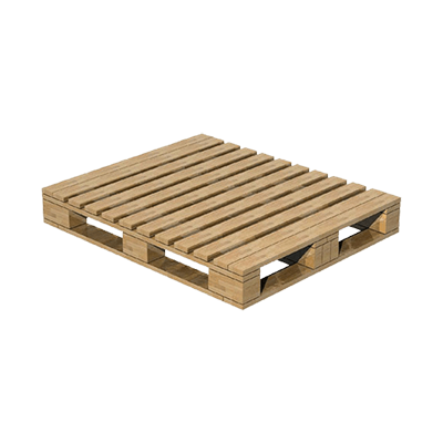 Front Four Way Entry Block Pallets